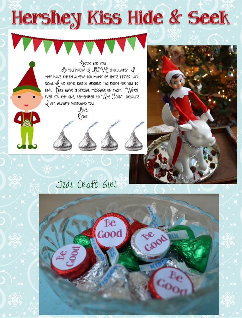 elf on the shelf hide & seek